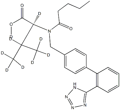 缬沙坦-D9 结构式