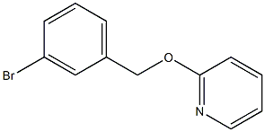 3-BROMOBENZYL-(2-PYRIDYL)ETHER 结构式