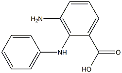 3-AMINO-2-PHENYLAMINO-BENZOIC ACID 结构式