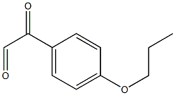 (4-PROPOXY-PHENYL)-OXO-ACETALDEHYDE 结构式