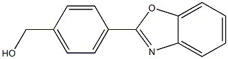 [4-(1,3-BENZOXAZOL-2-YL)PHENYL]METHANOL 结构式