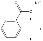 SODIUM 2-(TRIFLUOROMETHYL)BENZOATE 结构式