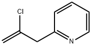 2-CHLORO-3-(2-PYRIDYL)-1-PROPENE 结构式