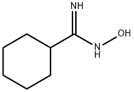 N'-HYDROXYCYCLOHEXANECARBOXIMIDAMIDE 结构式