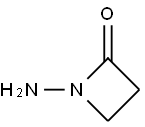 1-AMINO-AZETIDIN-2-ONE 结构式