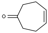 CYCLOHEPTEN-5-ONE 结构式
