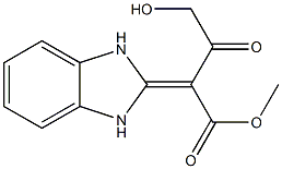 METHYL 2-(1,3-DIHYDRO-2H-BENZIMIDAZOL-2-YLIDENE)-4-HYDROXY-3-OXOBUTANOATE 结构式