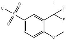 4-Methoxy-3-(trifluoromethyl)benzenesulfonyl chloride