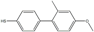 4-(4-METHOXY-2-METHYLPHENYL)THIOPHENOL 结构式