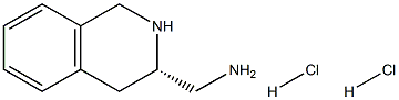3(S)-AMINOMETHYL-1,2,3,4-TETRAHYDROISOQUINOLINE DIHYDROCHLORIDE 结构式