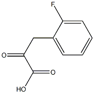 3-(2-Fluorophenyl)-2-oxo-propionic acid 结构式