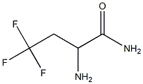 2-AMINO-4,4,4-TRIFLUOROBUTYRAMIDE 结构式