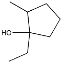 1-ETHYL-2-METHYLCYCLOPENTANOL 结构式