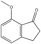 7-METHOXY-1-INDANONE 结构式
