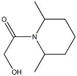 2-(2,6-DIMETHYLPIPERIDIN-1-YL)-2-OXOETHANOL 结构式