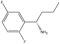 (1S)-1-(2,5-DIFLUOROPHENYL)BUTYLAMINE 结构式