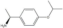 (1S)-1-[4-(METHYLETHOXY)PHENYL]ETHYLAMINE 结构式