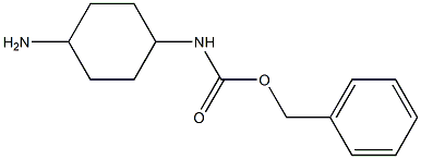 1-CBZ-AMINO-4-AMINOCYCLOHEXANE 结构式