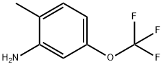 2-甲基-5-三氟甲氧基苯胺 结构式