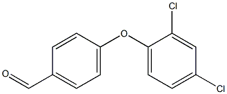4-(2,4-DICHLOROPHENOXY)BENZALDEHYDE 结构式