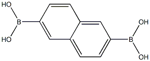 2,6-NAPHTHALENEDIBORONIC ACID 结构式