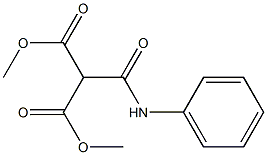 2-PHENYLCARBAMOYL-MALONIC ACID DIMETHYL ESTER 结构式