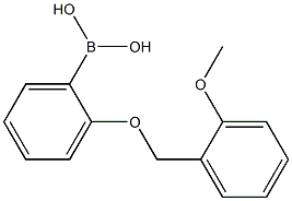 2-(2'-METHOXYBENZYLOXY)PHENYLBORONIC ACID 结构式