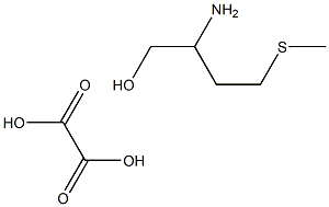 2-AMINO-4-(METHYLTHIO)BUTAN-1-OL OXALATE 结构式