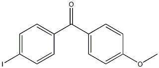 4-IODO-4'-METHOXYBENZOPHENONE 结构式