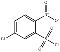 5-氯-2-硝基苯磺酰氯 结构式