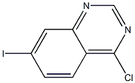 4-CHLORO-7-IODOQUINAZOLINE 结构式