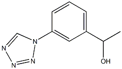 1-[3-(1H-TETRAZOL-1-YL)PHENYL]ETHANOL 结构式