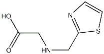 [(THIAZOL-2-YLMETHYL)-AMINO]-ACETIC ACID 结构式