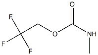 2,2,2-TRIFLUOROETHYL METHYLCARBAMATE 结构式