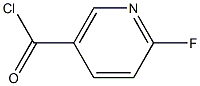 2-FLUOROPYRIDINE-5-CARBONYL CHLORIDE 结构式