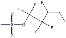 PENTAFLUOROPENTANE-1-OL-METHANESULFONATE 结构式