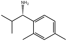 (1S)-1-(2,4-DIMETHYLPHENYL)-2-METHYLPROPYLAMINE 结构式