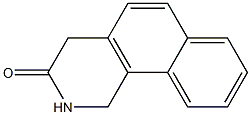 1,4-DIHYDRO-2H-BENZO[H]ISOQUINOLIN-3-ONE 结构式