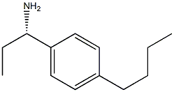 (1S)-1-(4-BUTYLPHENYL)PROPYLAMINE 结构式