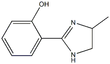 2-(4,5-DIHYDRO-4-METHYL-1H-IMIDAZOL-2-YL)PHENOL 结构式