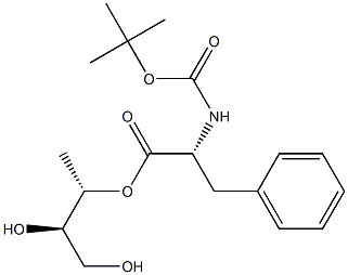 ERYTHRO-N-BOC-D-PHENYLALANINE EPOXIDE 结构式