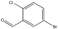 5-溴-2-氯苯甲醛 结构式
