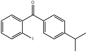 2-IODO-4'-ISOPROPYLBENZOPHENONE 结构式