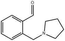 2-(1-	吡咯烷甲基)苯甲醛 结构式