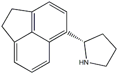 (2S)-2-ACENAPHTHEN-5-YLPYRROLIDINE 结构式