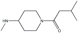 N-1-(3-甲基丙基)哌啶-4-胺 结构式