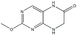 2-METHOXY-7,8-DIHYDRO-5H-PTERIDIN-6-ONE 结构式