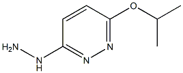 3-HYDRAZINO-6-ISOPROPOXYPYRIDAZINE 结构式