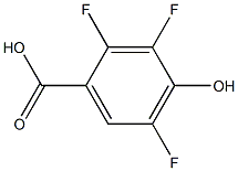 2,3,5-TRIFLUORO-4-HYDROXYBENZOIC ACID 结构式