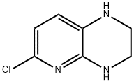 6-氯1,2,3,4-四氢吡啶【2,3B】吡嗪 结构式